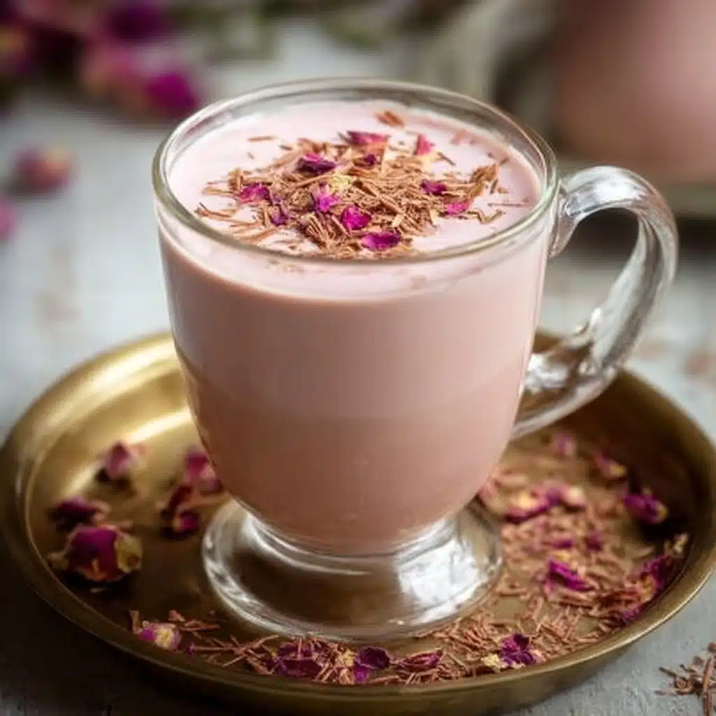 Kashmiri Pink Chai (Noon Tea) Recipe 4 Kashmiri Pink Chai (Noon Tea) Recipe - Recipe Image
