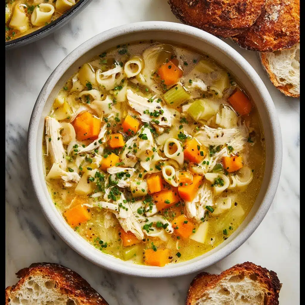 Cold Fighting Chicken Noodle Soup Recipe - Recipe Image