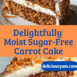 No Sugar No Flour Carrot Cake | Healthy & Delicious Recipe
