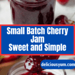 Small Batch Cherry Jam Recipe
