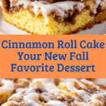 Cinnamon Roll Cake Recipe