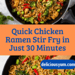 Chicken Ramen Stir Fry Recipe