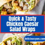 Chicken Caesar Wraps Recipe
