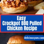 Crockpot BBQ Pulled Chicken Recipe