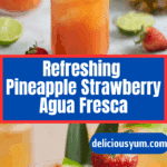 Pineapple Strawberry Agua Fresca Recipe
