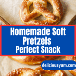 Homemade Soft Pretzels Recipe