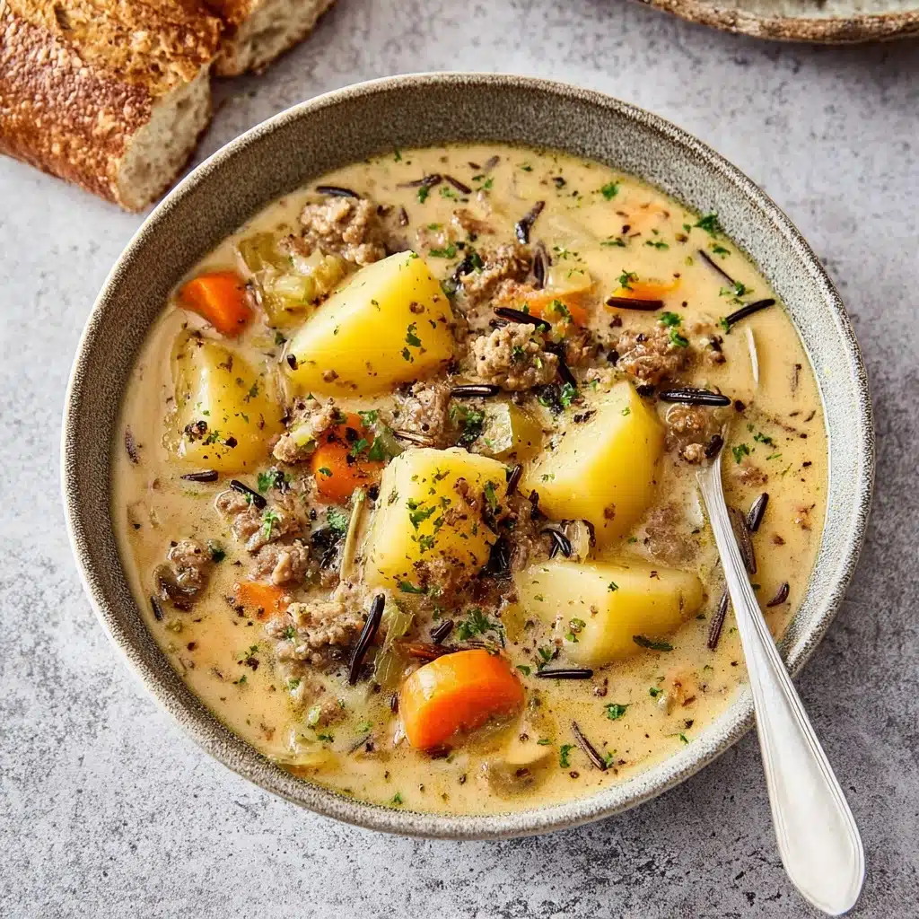 Potato and Sausage Chowder Recipe - Recipe Image