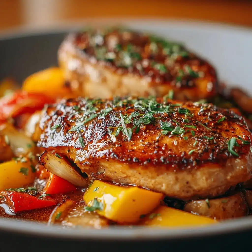 One Pan Balsamic Chicken and Veggies Recipe - Recipe Image