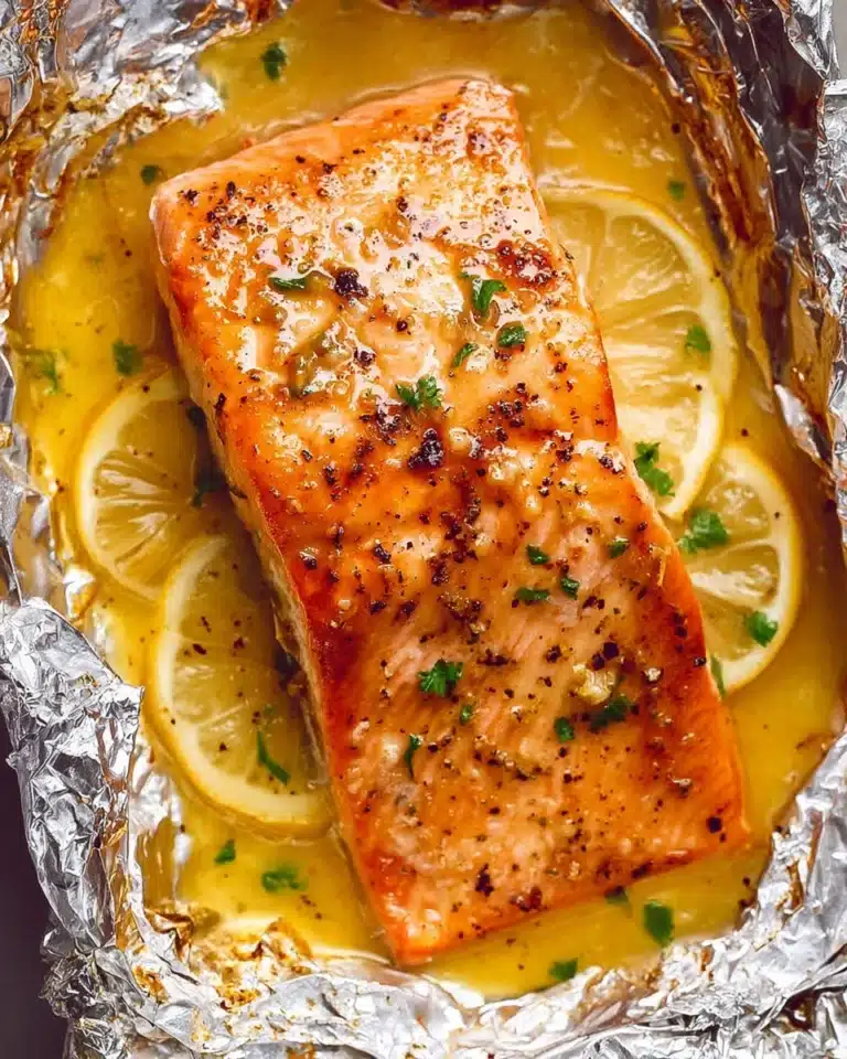 Sheet Pan Lemon Garlic Butter Salmon Recipe
