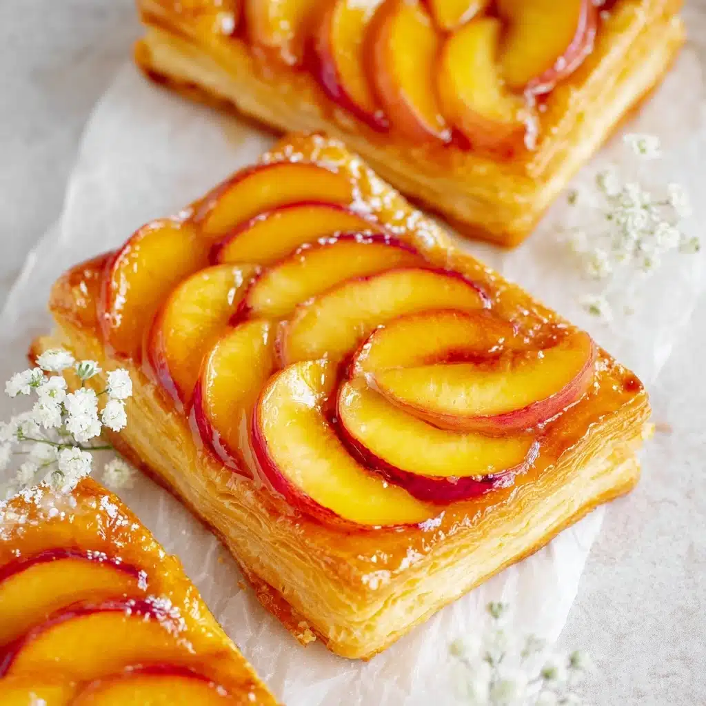 Frozen peaches can be used in this recipe - Recipe Image