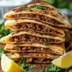 5 pita breads (6” thin pocket-style), halved Recipe