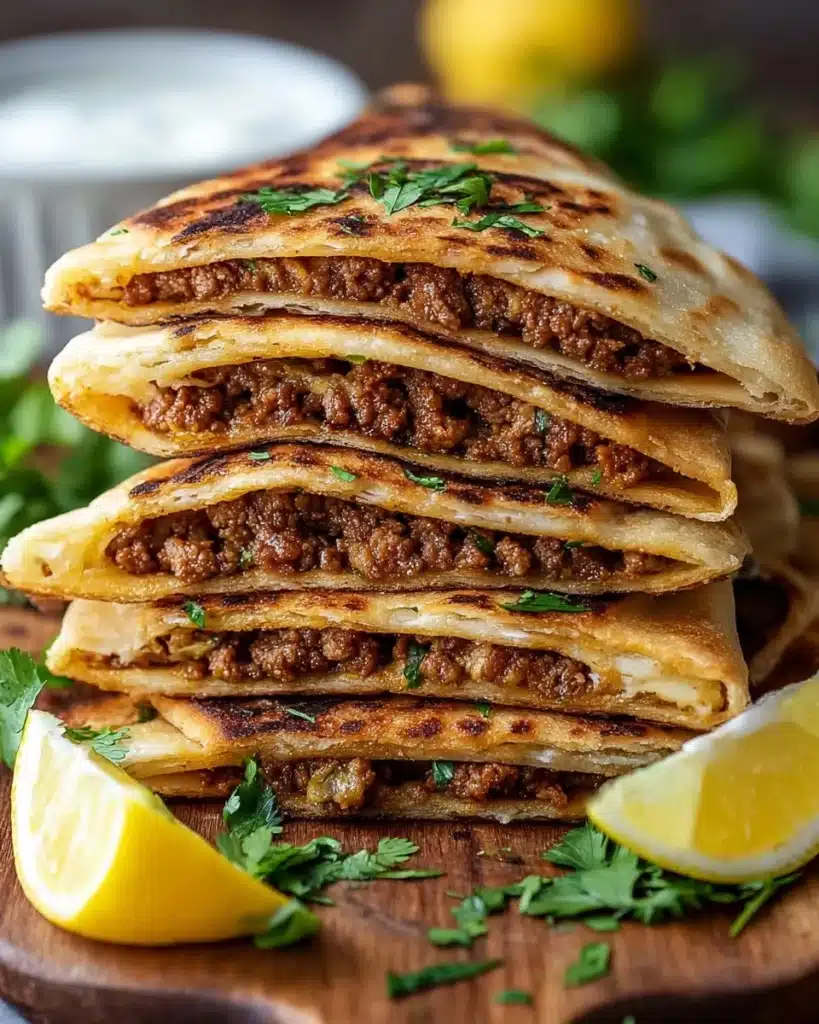 5 pita breads (6” thin pocket-style), halved Recipe