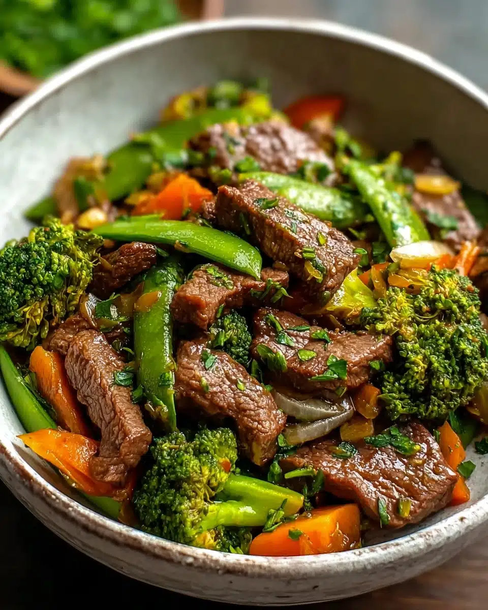 Beef Stir Fry with Vegetables (30-Minutes) Recipe