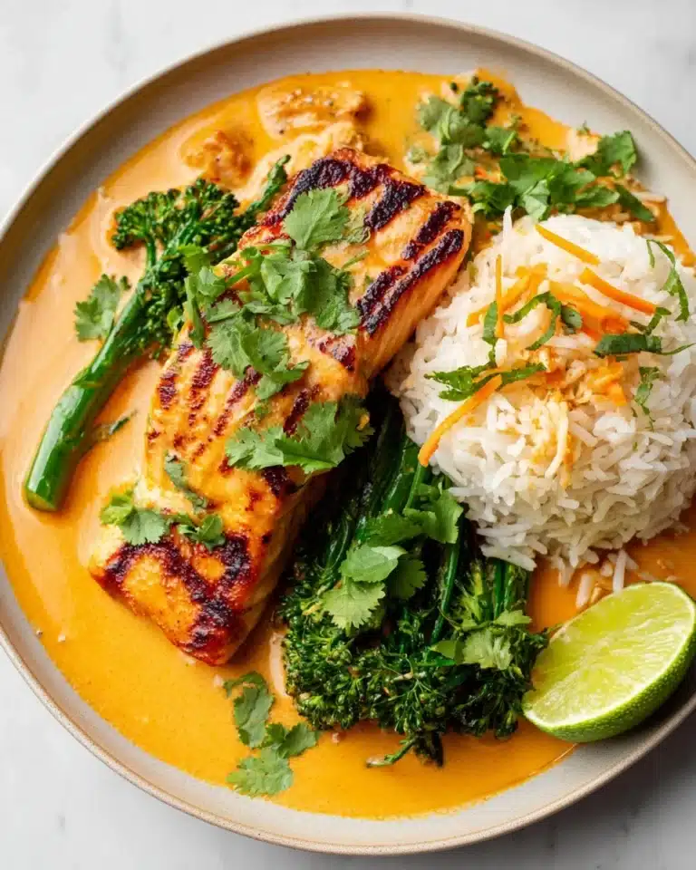 Baked Cod in Coconut Lemon Cream Sauce Recipe