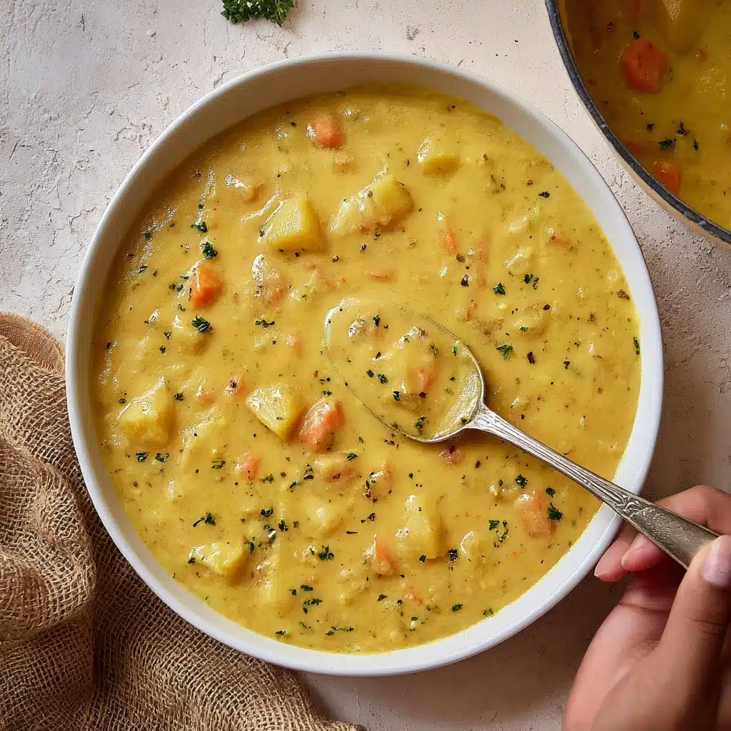 Vegan Potato Soup Recipe - Recipe Image
