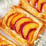 Frozen peaches can be used in this recipe