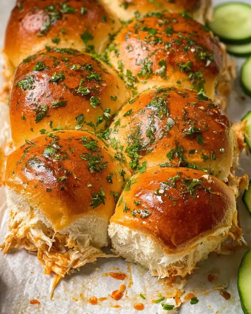 Spicy Buffalo Chicken Sliders Recipe