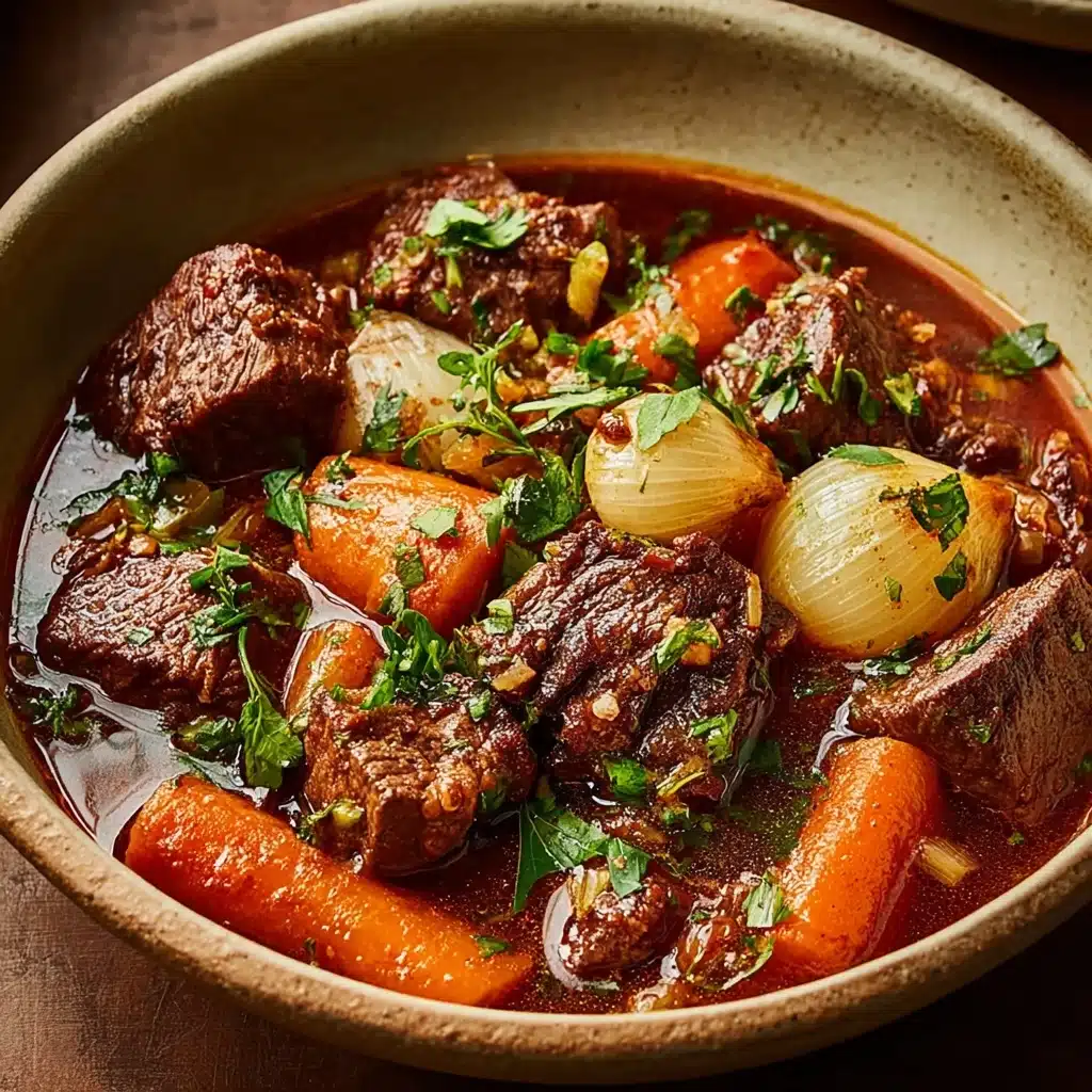 Tuscan Beef Casserole Delight Recipe - Recipe Image