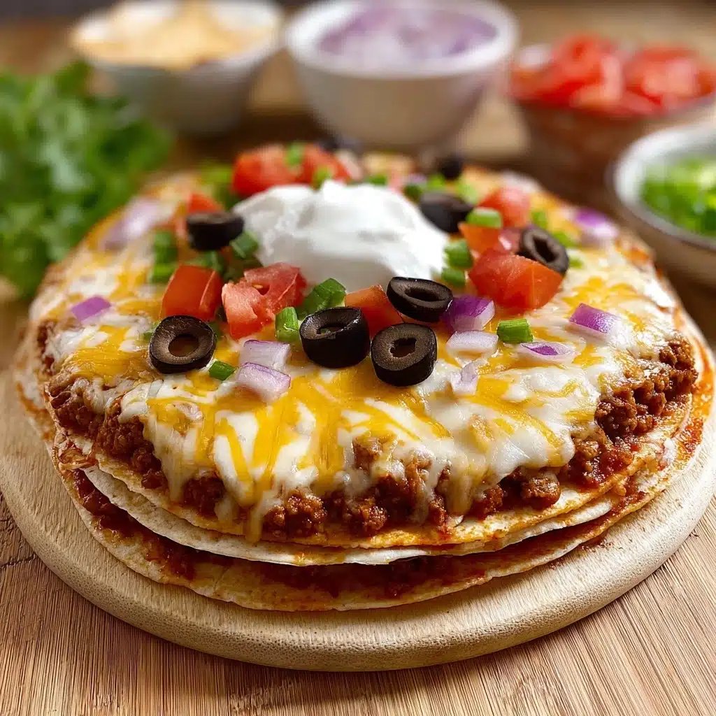 Mexican Pizza (Taco Bell Copycat) Recipe - Recipe Image