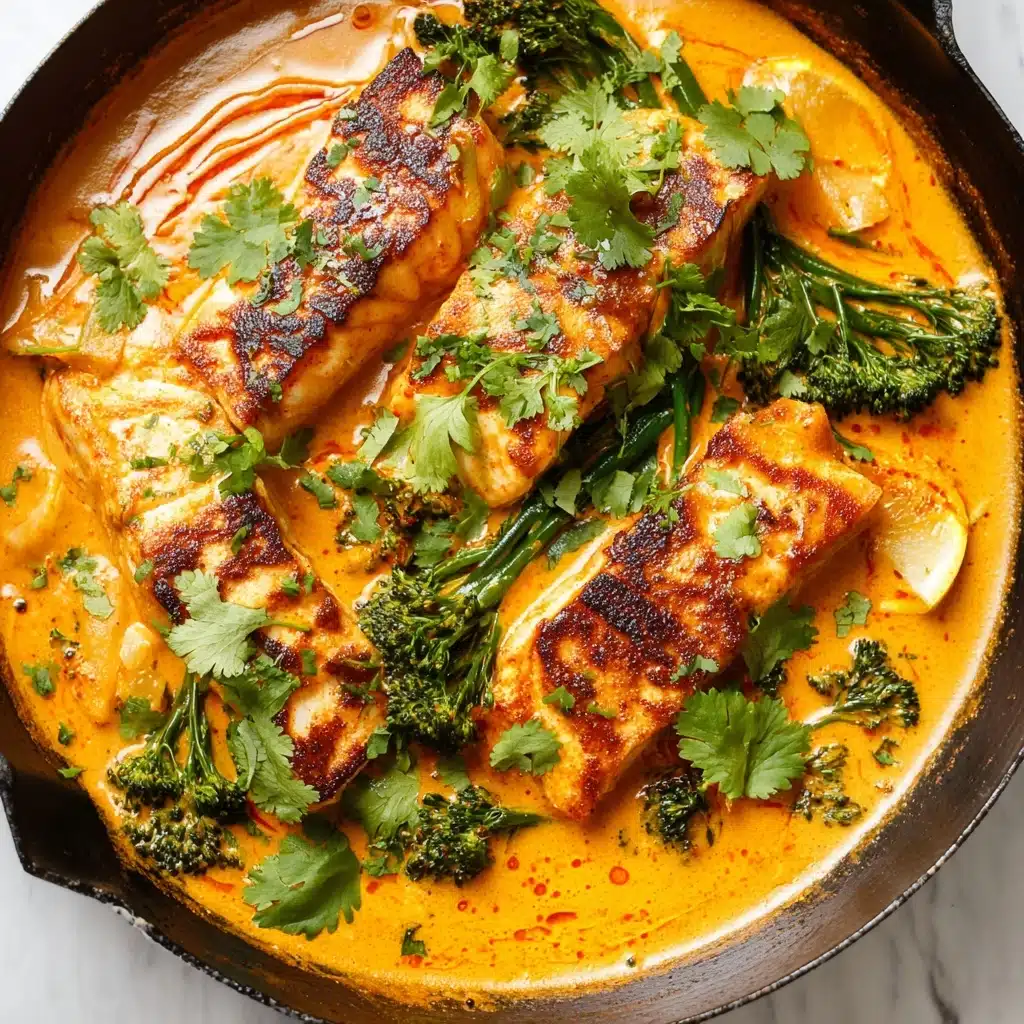 Baked Cod in Coconut Lemon Cream Sauce Recipe - Recipe Image