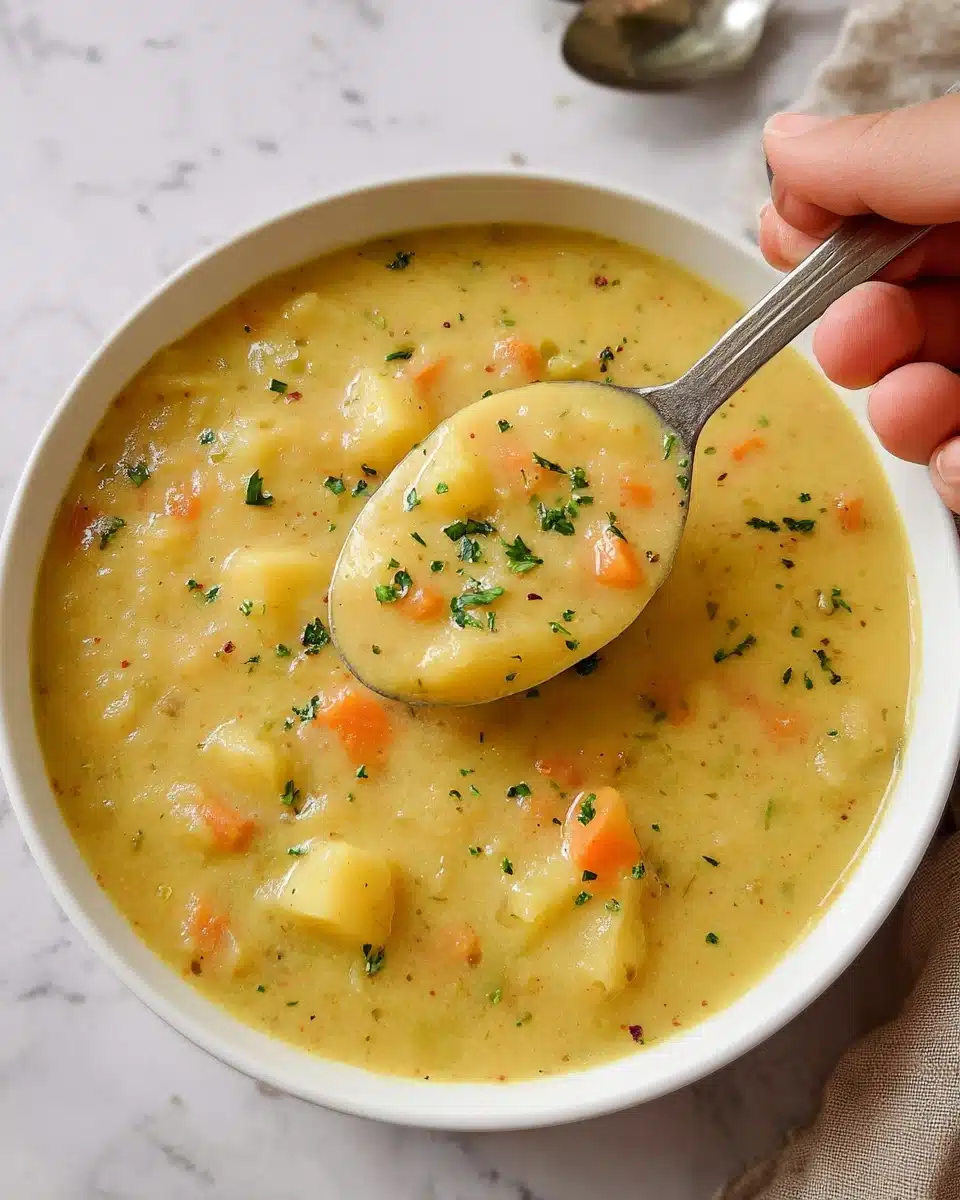 Vegan Potato Soup Recipe