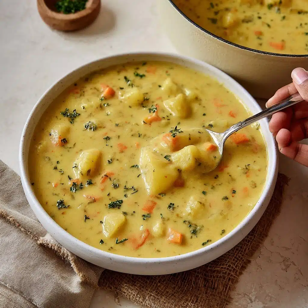 Vegan Potato Soup Recipe - Recipe Image