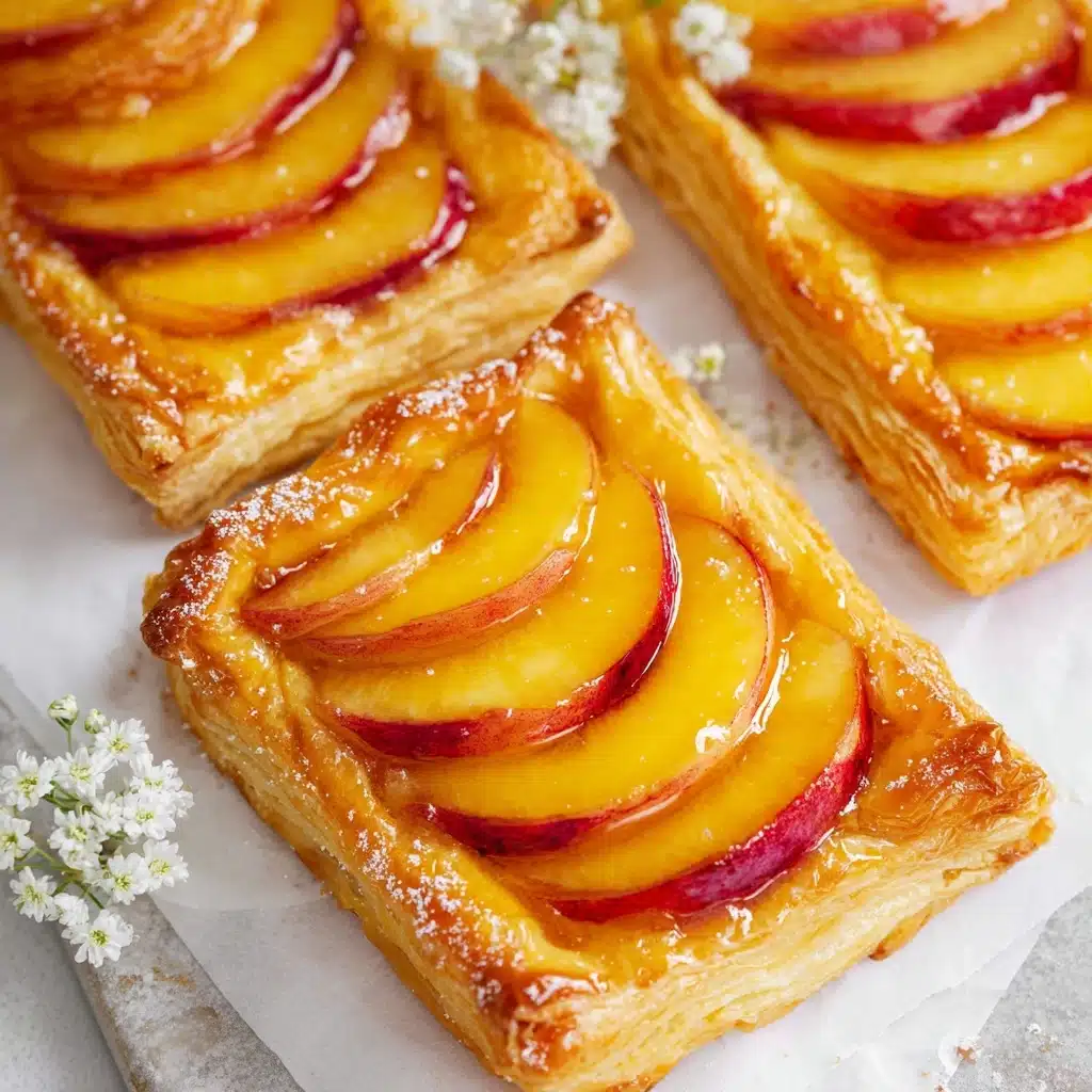 Frozen peaches can be used in this recipe - Recipe Image