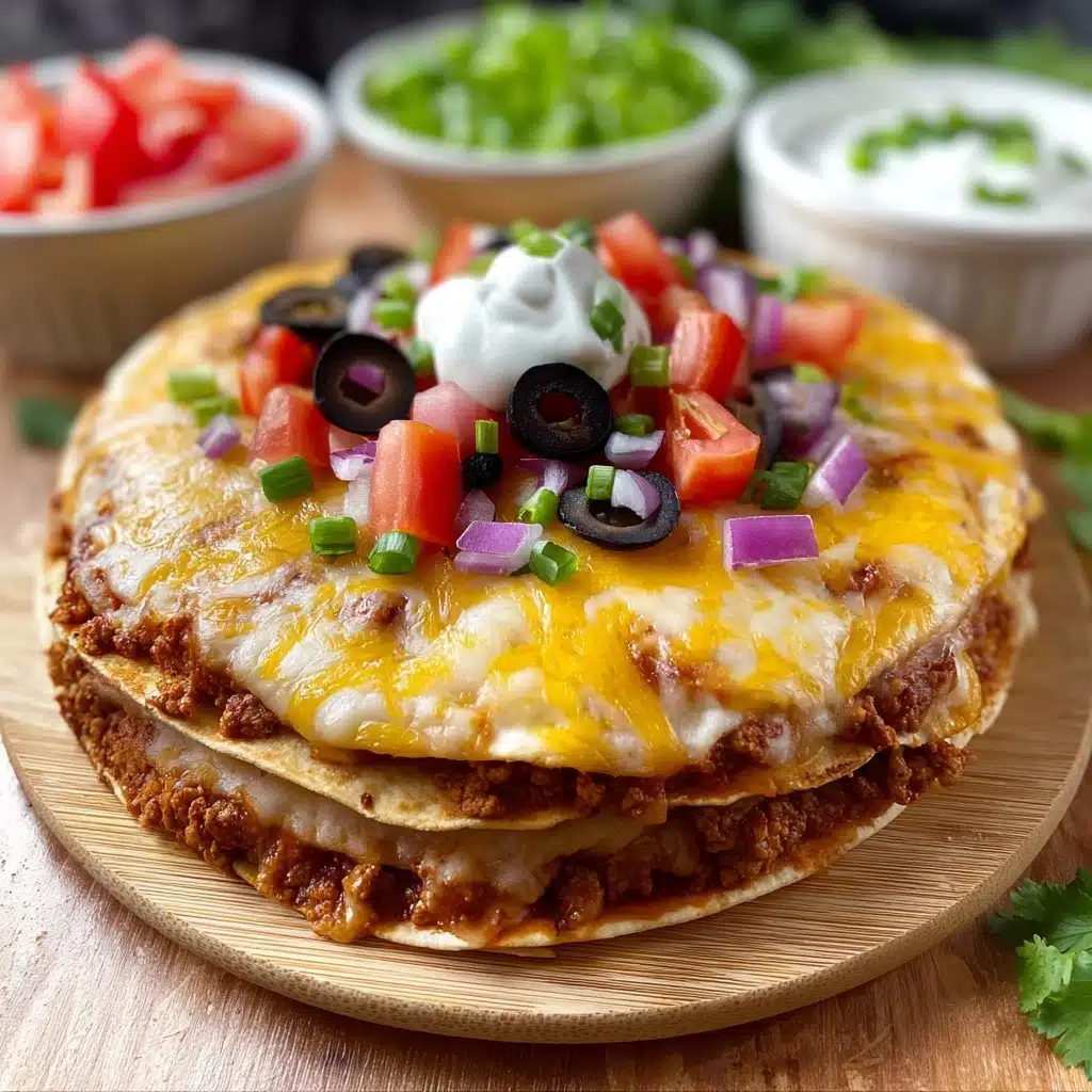 Mexican Pizza (Taco Bell Copycat) Recipe - Recipe Image