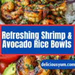 Zesty Shrimp & Avocado Rice Bowls: A Wholesome Delight! Recipe