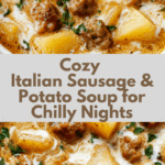 Cheesy Beef and Potato Soup Recipe