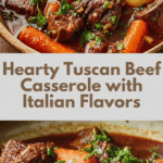 Tuscan Beef Casserole Delight Recipe