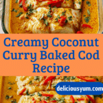 Coconut Curry Baked Cod Recipe