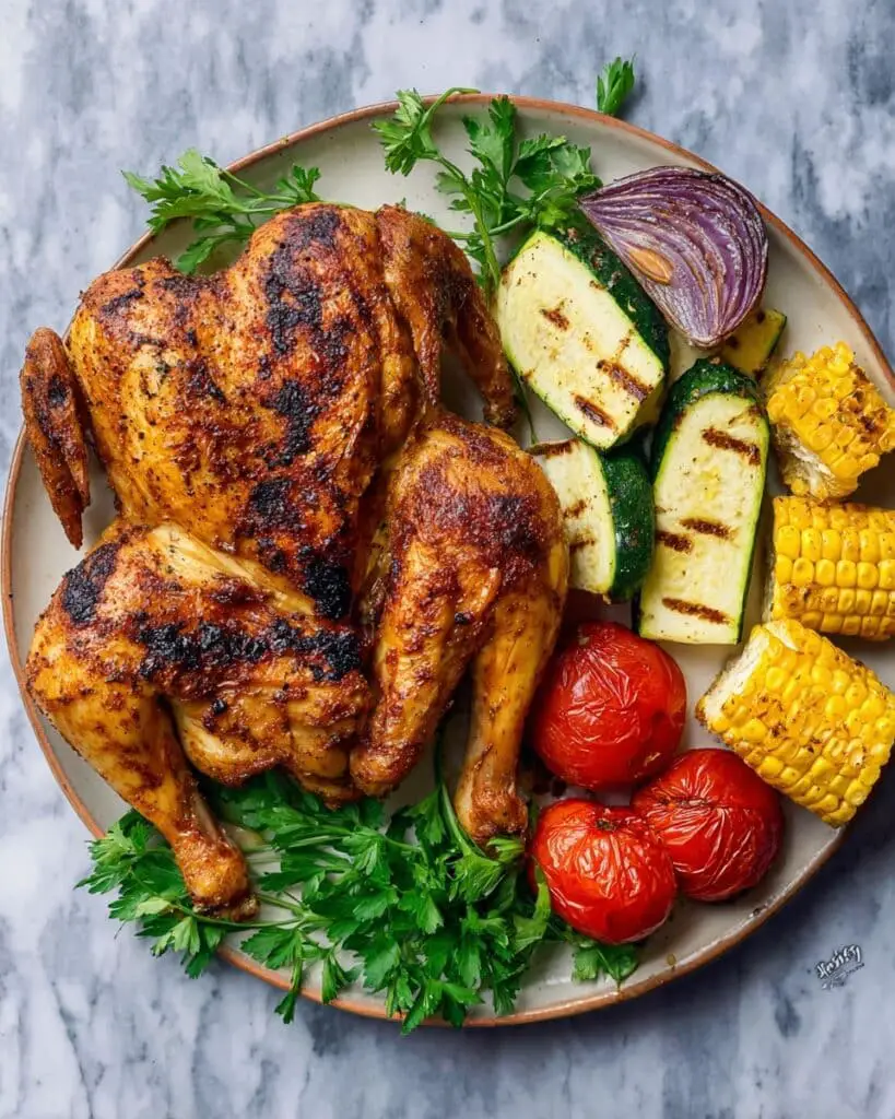 Juicy Grilled Whole Chicken Recipe