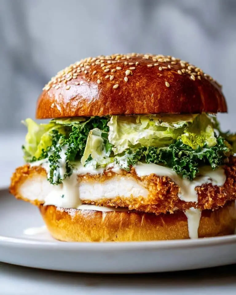 Crispy Chicken Caesar Sandwich Recipe