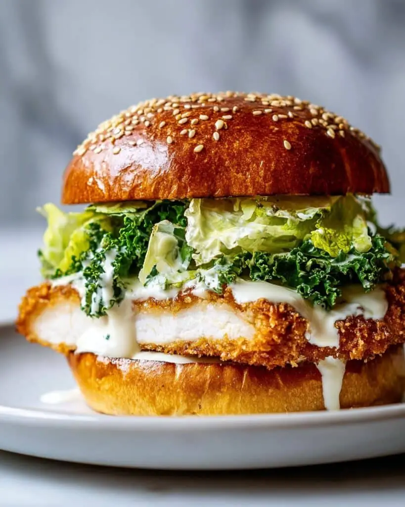 Crispy Chicken Caesar Sandwich Recipe
