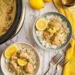 Slow Cooker Creamy Lemon Chicken Recipe