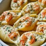 Creamy Seafood Stuffed Shells Recipe