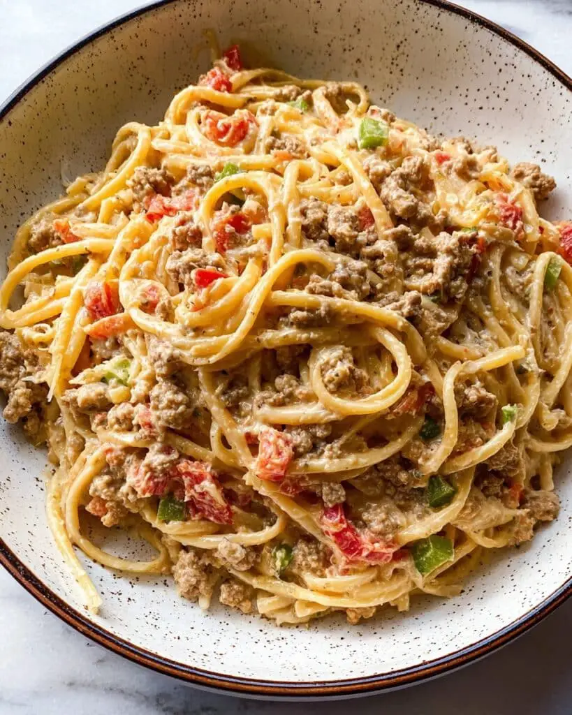 Ground Beef Alfredo Recipe