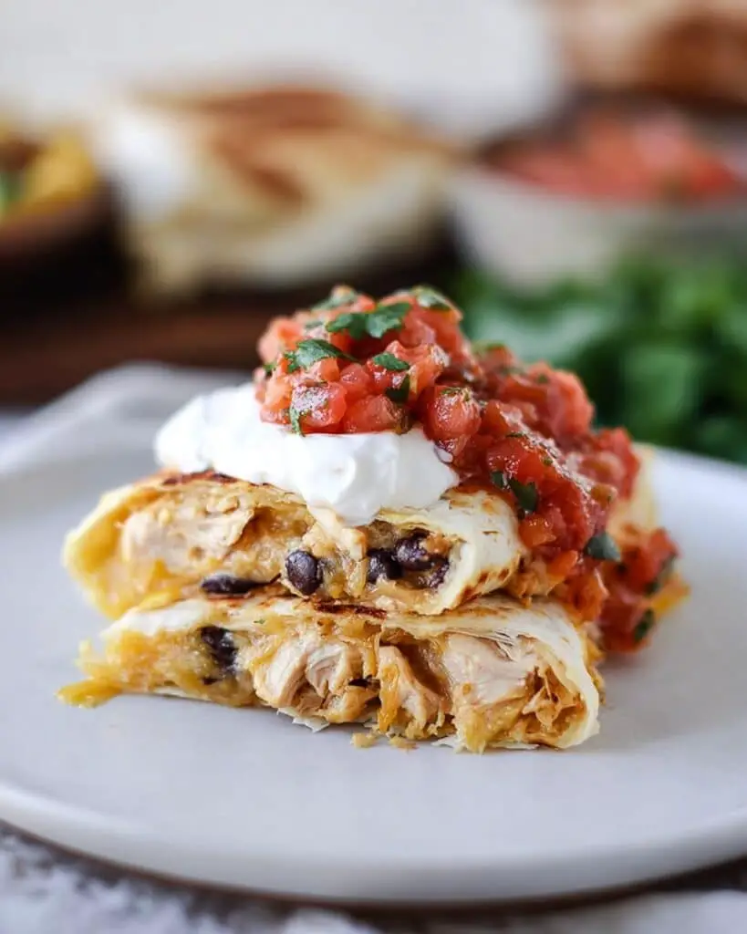 Crispy Southwest Chicken Wraps Recipe