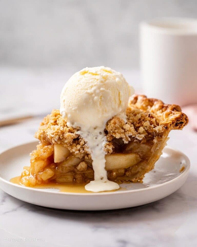 Dutch Apple Pie with Crumble Topping Recipe