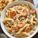 Creamy Garlic Shrimp Pasta Recipe