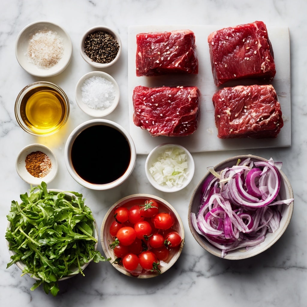 A white pan contains four stages of cooking sauce and pasta: top left shows dry spices in piles of black, white, and warm yellow colors on the smooth white pan surface; top right has the spices mixed into a creamy white base with tiny black specks, and a silver whisk partially dipped in the sauce; bottom left shows bright green fresh spinach leaves and dark red chopped sun-dried tomatoes adding texture on top of the creamy sauce with scattered black specks; bottom right features a white pot filled with boiling water where plump, golden-yellow ravioli pasta float, their edges ruffled and soft. The whole scene is set against a clean white marbled countertop photo taken with an iphone --ar 4:5 --v 7