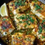 Baked Cod with Lemon, Garlic, and Spiced Coating Recipe