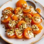 Turkish Poached Apricots with Ricotta Recipe