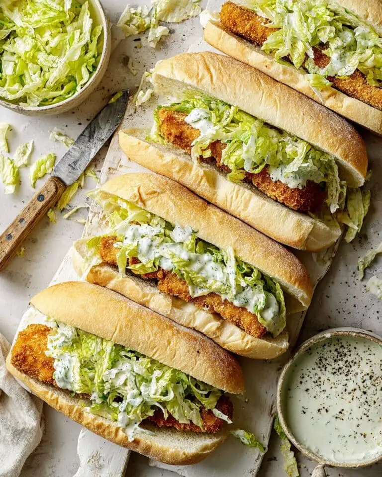 Chicken Caesar Sandwiches Recipe