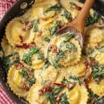 Creamy Tuscan Ravioli Recipe