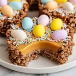 No Bake Chocolate Peanut Butter Birds Nest Cookies Recipe