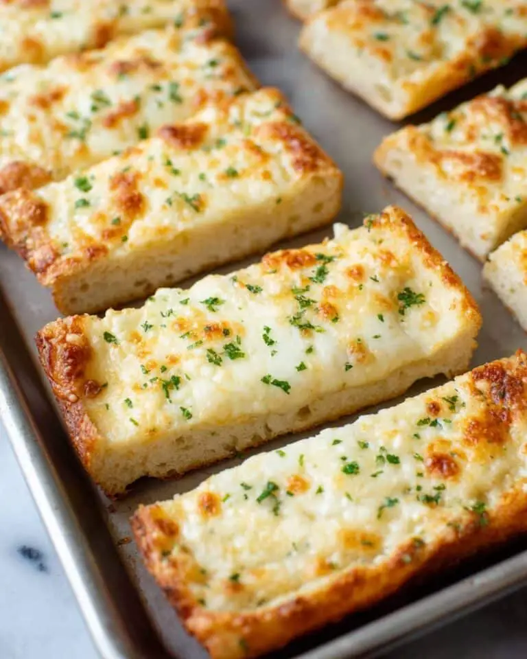Cheesy Garlic Bread Recipe