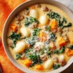 Savory Butternut Squash Gnocchi Soup Recipe