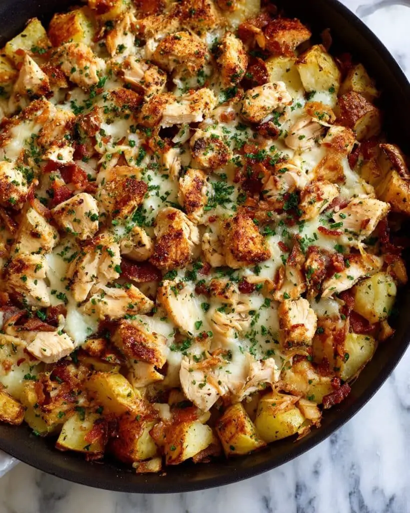 Garlic Parmesan Chicken and Potatoes (One-Pan Dinner) Recipe